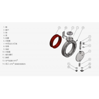Warex DKZ APS?系列蝶閥，可在 -40 °C 至 +200 °C 的溫度范圍內(nèi)使用
