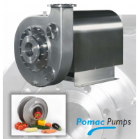 Pomac通道泵 CP AGF系列，適用于泵送土豆，蔬菜和水果