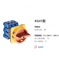 Kraus & Naimer KG系列隔離開(kāi)關(guān)，具有很高的故障制造能力